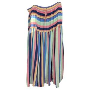 American Eagle Outfitters Colorful Striped Maxi Skirt